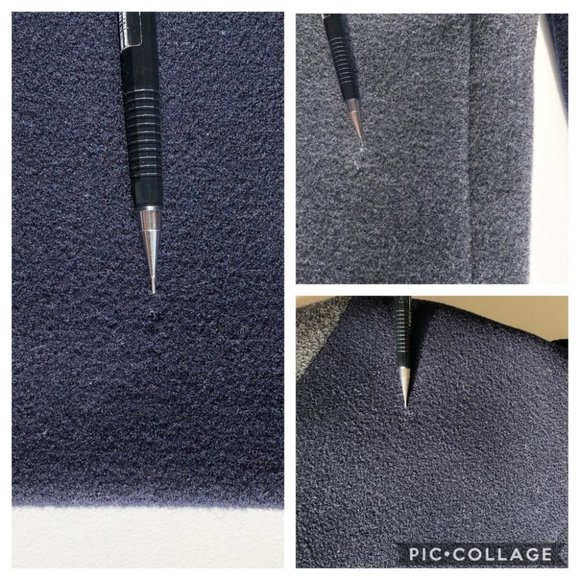 Sandro Paris Navy Colorblock Tailored Wool Coat 36 - Picture 15 of 15